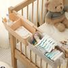 Multifunctional Baby Crib Organizer Newborn Bed Large Capacity Baby Stuff Diaper Storage Box Kids Bedding Hanging Diaper Bags