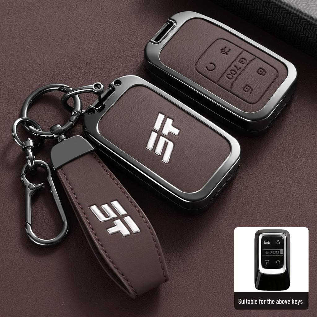 Jetour Zongheng G700 2025 Key Case - Metal Full Coverage Shell & Buckle