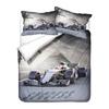 3D Printed Racing Bedding Set King Queen Bed Down Duvet Cover Pillowcase 2/3pc Speed Racing Bed Cover Teenagers Boys Men's Cover Gift