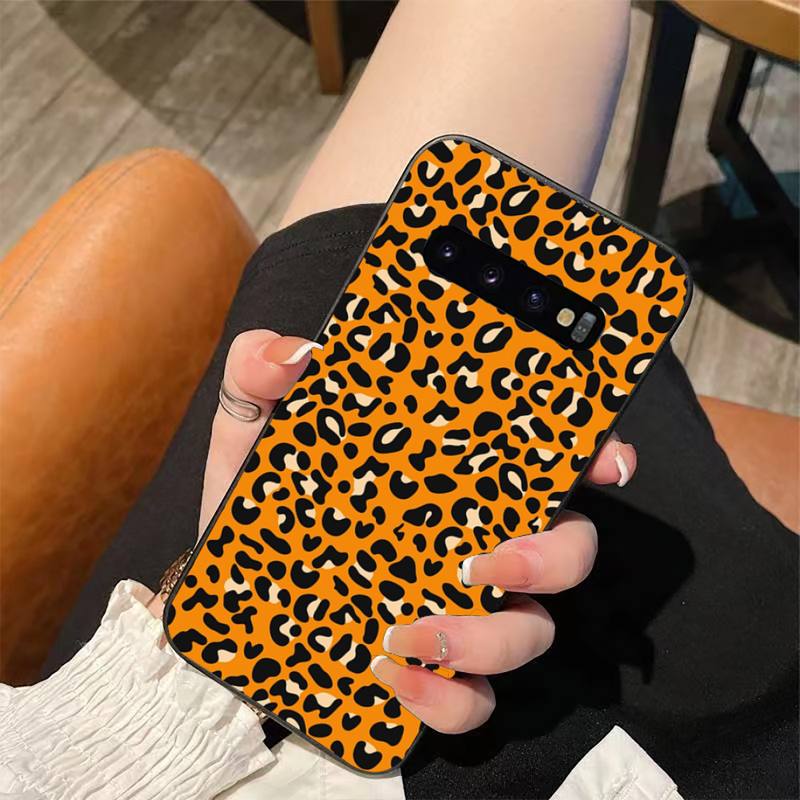 Leopard Print Phone Case For Samsung Galaxy A51 A50 A71 A21s A31 A41 A10 A20 A70 A30 A22 A02s A13 A53 5G Cover Coque