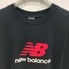 New Balance Big Logo Short Sleeve Tee Nbnef22401 Black