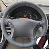 Hand Sewing Wear Resistant Microfiber Leather C-Class 2001-2004 2005-2007 Steering Wheel Cover  For Mercedes Benz W203