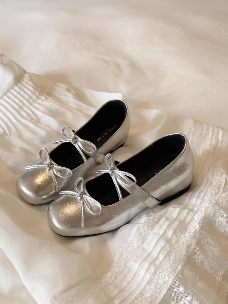 

Модная французская винтажная обувь-лодочки с бантом на скрытой платформе, женская, новая коллекция весна 2025 39