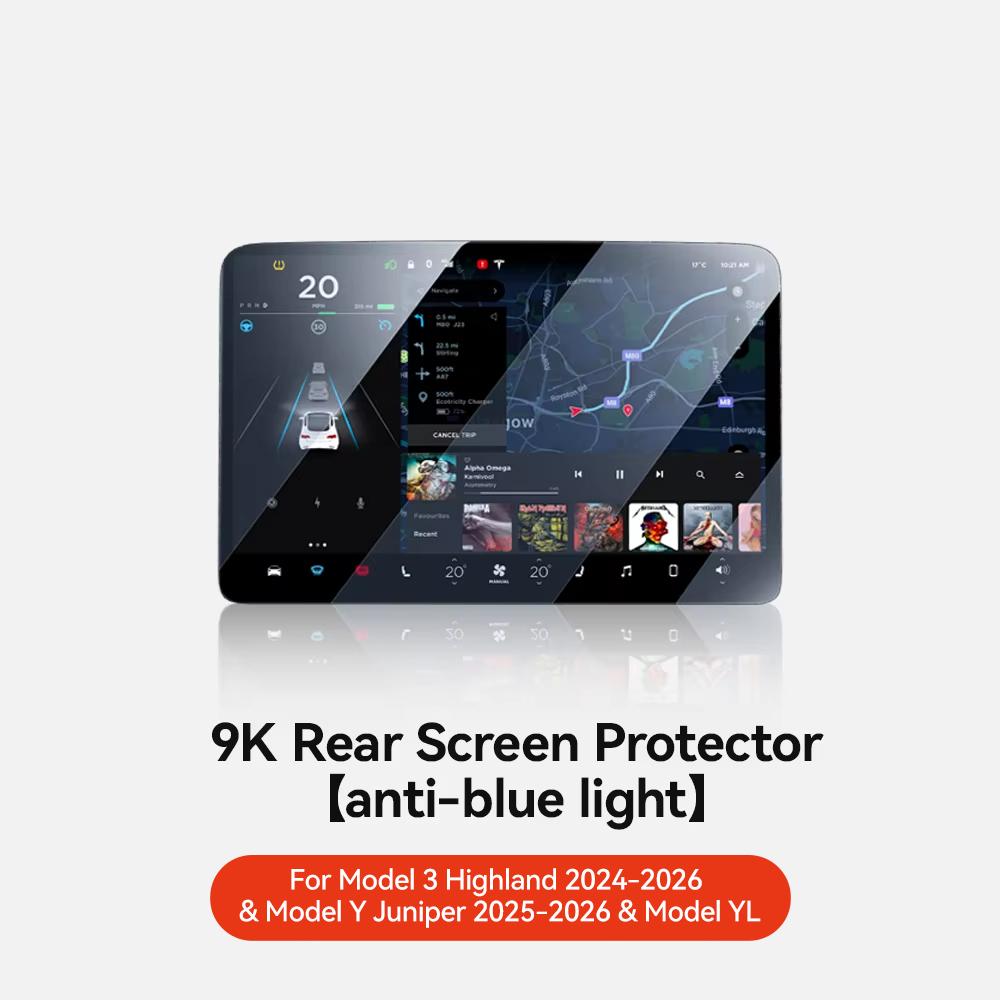 YZ Tempered Glass Screen Protector For Tesla Model 3 Highland Model Y Juniper 2025 Center Console HD Protection Screen Protecto