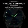 Luxury Men Wristwatch Business Waterproof Luminous Date Week Man Watch Stainless Steel Band Men's Quartz Watches Sports Clock