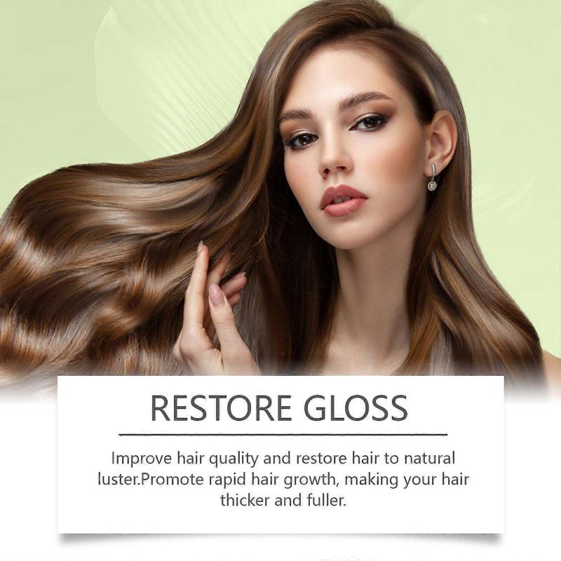 Ouhoe Kräuter Haarpflege Ätherisches Öl Feuchtigkeitszufuhr Reparatur Haar Weiche Stylingcreme