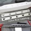 Acessórios de Decoração com Adesivo de Logotipo para Porta-malas de Carro Para Rdesign Polestar AWD V50 S60 XC60 S40 XC40 XC90 V60 S80 S90 V90 V70 T6