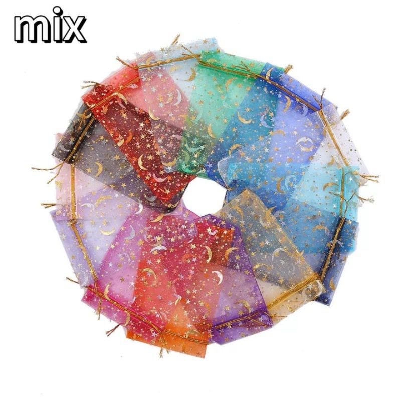 Candy Gift Organza Bags Drawable Wedding Party Decoration Gift Bags Wedding Birthday Party Candy Gift Bags Packaging