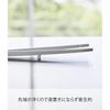 Yamazaki Silicone Cooking Tongs, White, 6cm W x 2cm D x 28cm H, Tower Shape, Non-Slip, Heat Resistant, 5195