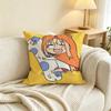 Anime U-Umaru Doma  Pillow Case Square Double-Sided Sofa Cushion Cover Bedroom Bedside Pillow