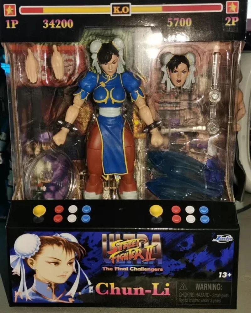 Toys Ryu Chunli Dhalsim Bison Ken Cammy Guile Dee Jay Blanka Sagat Vega Anime Action Figure Model Doll Toy Birthday Gifts