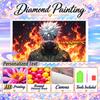 Personalized Kakashi Hatake Diamond Art Custom Name 5D Diamond Painting Full Drill DIY Craft
