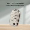 Étui de clé de voiture en TPU à la mode Couverture complète Pour Volkswagen Pour Sagitar Étui de clé Bora Lavida Polo Santana Jetta Accessoires auto