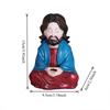 Resin Jesuses Statue for Home Decors Meditations Statue Decors Jesuses Figurines Ornament for Christmas Party Dercorations
