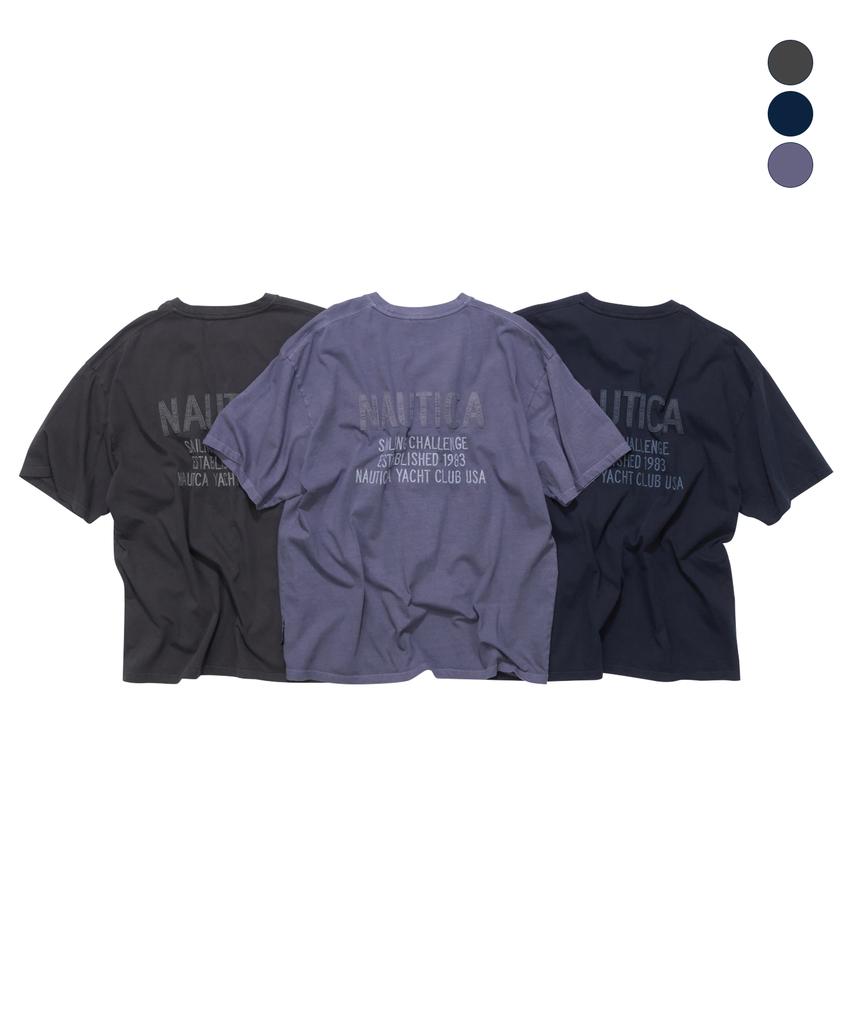 NAUTICA Sailing Yacht Club Pigment T-Shirt (3 Colors) Nts4816