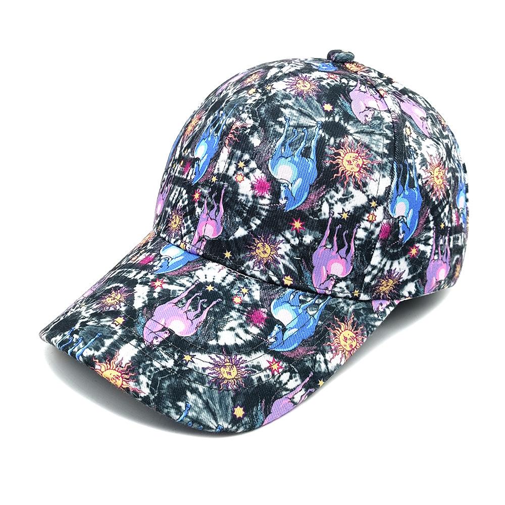 Wedding decoration Lente/Zomer Mode Kokosnootprint Baseballpet Zachte Top Buiten Verstelbaar Eendenbek Pet Unisex Populaire Zonbescherming Eendenpet XS