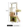 Custom Cat Tree & Bed: Space Capsule Design with All-Season Jumping Platform & Large Scratching Post