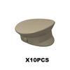 Military Building Blocks Accessories Soldier Figures Soviet Helmets Guard Hat Navy Pirate Firefighter Army Hats Mini Bricks Toys