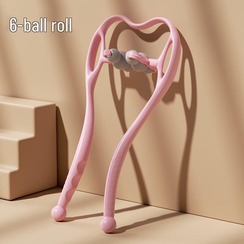 Manual 6-Ball Neck and Shoulder Kneading Massager One Size