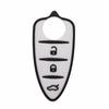 10 Colours 3 Buttons Car Remote Key Shell Key Pad Rubber for Alfa Romeo 156/159 /mito/giulietta/gt/4c Accessories for Girls