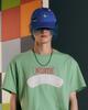 THEMUSEUMVISITOR Flag Eyelet Ball Cap (Blue)