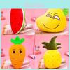 Fruit Plush Toy With Feather Cotton Filling For Collectors And Kid Playroom Decor