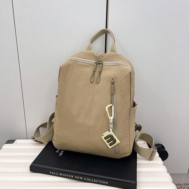 Fashion Large-capacity Textured Big Bag, New Trendy Leisure Bag, Summer Backpack Women's Bag