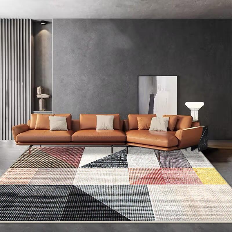 Modern Luxury Carpet for Living Room Decoration Home Fashionable Nordic Sofa Side Floor Mat Big Size Washable Rugs for Bedroom
