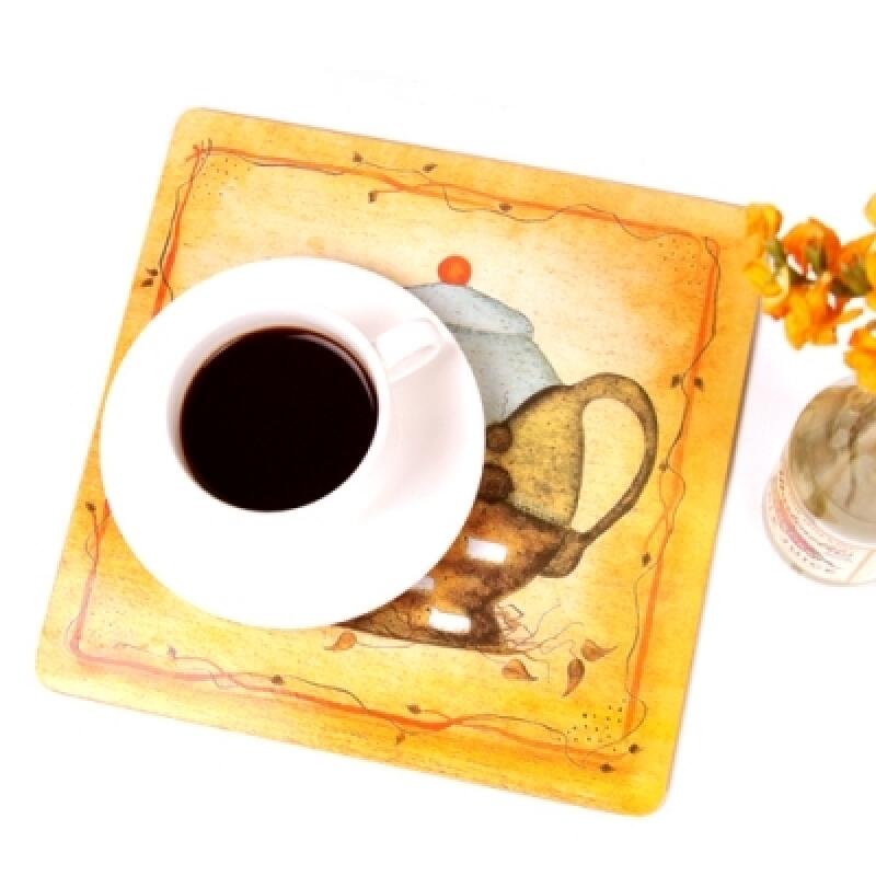 

Housecare Vintage Label Cork Table Mat (Medium) 1P - Teapot Town