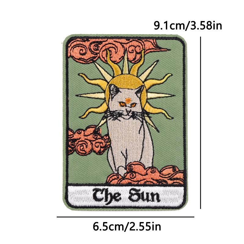 Cute Cat Duck Animal Cartoon Iron On Embroidery Patch for Kids Clothing Backpack Jacket School Bag Kawaii Design Decoration