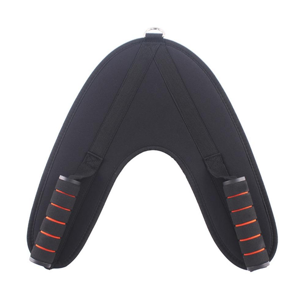 

Extra Wide Padded Ab Exercise Strap V-Shape Core Muscle Training Equipment Gym Workout Foam striped handleB