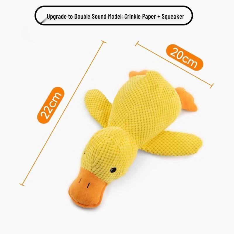 Sound-Making Plush Dog Toy - Durable Teething Rope Doll for Medium and Small Dogs