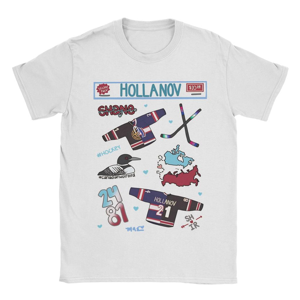 Rivalità Accesa Hollanov Ilya Rozanov E Shane Hollander Unisex Unisex T Shirt Tee Shirt Girocollo T-shirt Cotone Vestiti Originali