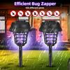 Oudoor Solar Powered Mosquito Killer Lamp Portable Radiationless Mosquito Repellent Mute Insect Trap Mosquitoe Eliminator
