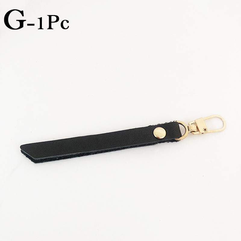 1Pcs Leather Zipper Metal Pullers for Zipper Sliders Replacement Repair Zipper Head for Bags Clothes DIY Sewing Accessories