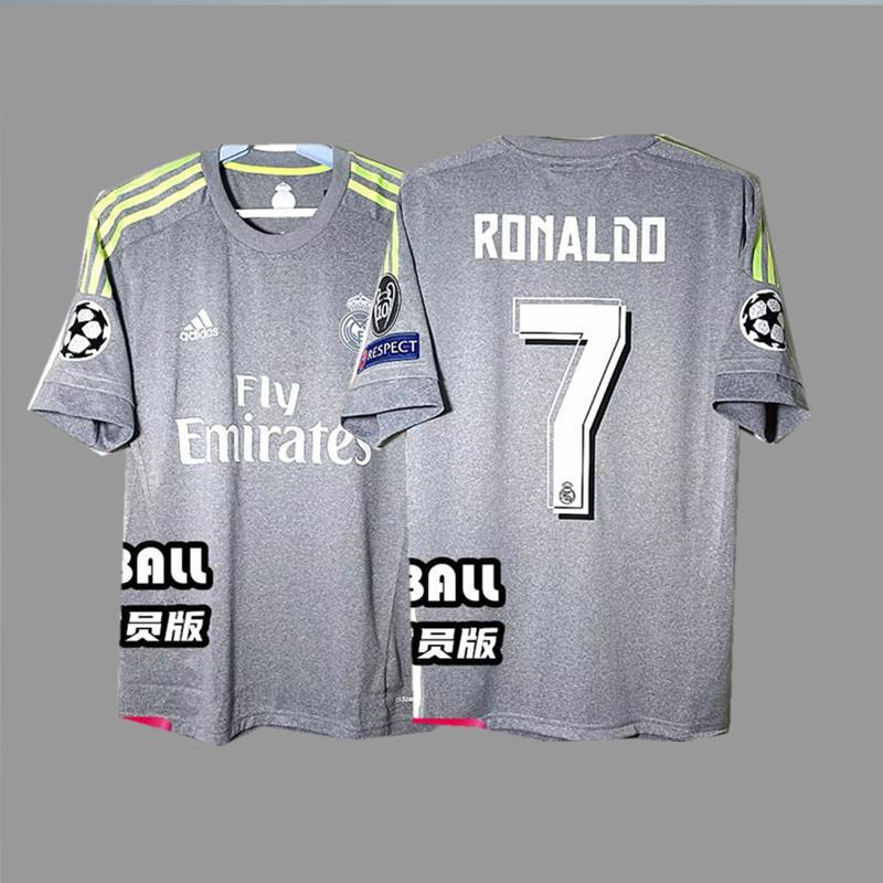 Maglia da calcio vintage Beckham Zidane Messi C Ronaldo maglia classica da campionato