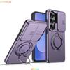 Shockproof For Magsafe Magnetic Case For Samsung Galaxy S26 Ultra S25 S24 Plus S23 Slide Camera Lens Ring Stand Protect Cover