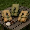 Men's Wallet Double Layer Outdoor Oxford Waterproof Military Waist Bag Phone Bag Camping Hunting Tactical Zipper Fanny Pack