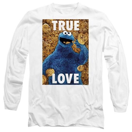 Sesame Street Unisex Adult Beautiful Cookies Long-Sleeved T-Shirt