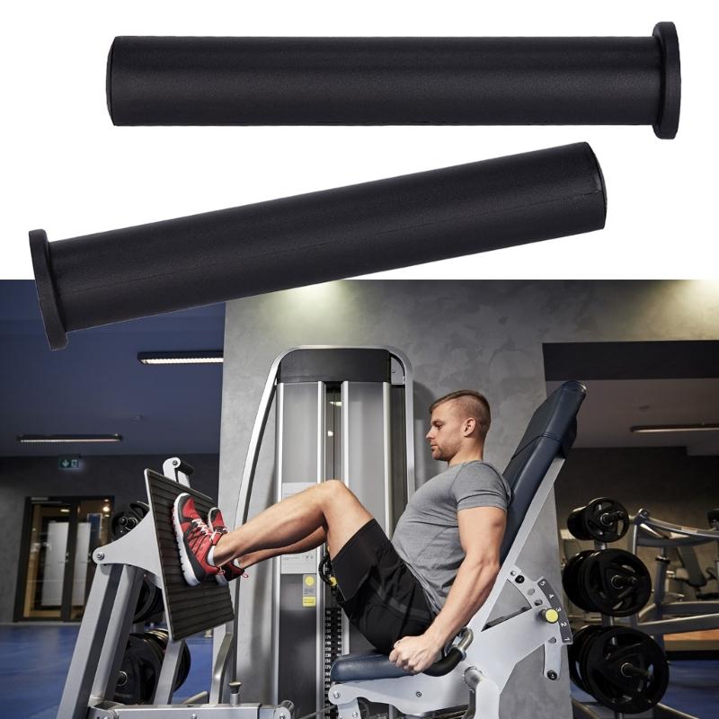 1 Pair Workout Gym Strength Training Weight Plate Posts Convert with Wrench