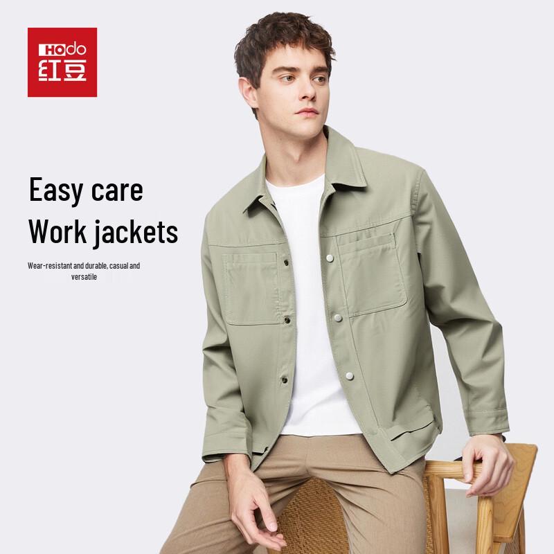 Hodo Men s Textured Workwear Shirt Jacket 175