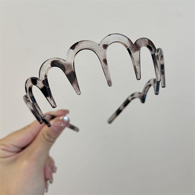 

Повязка на голову в стиле корейской волны: Заколка для волос из нескользящей смолы для женщин