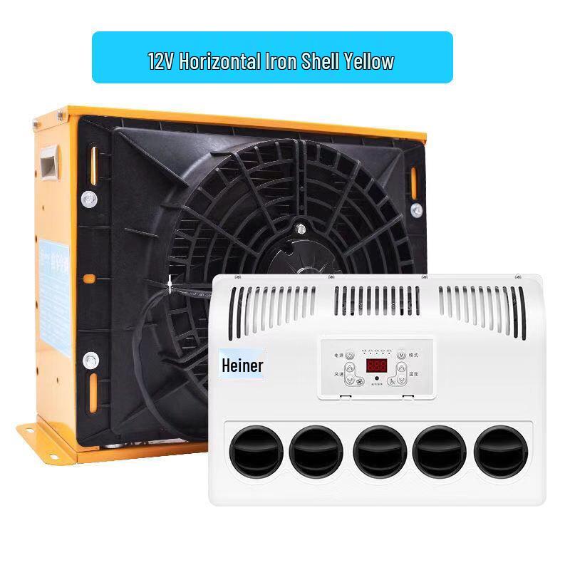 24V Electric Parking Air Conditioner for Large Trucks, RVs, and 12V Vehicle Modifications