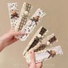 Knitting Colorful Flower Print Magic Tape Headband For Women Girls Sweet Hair Ornament Headwear Headband Hair Accessory