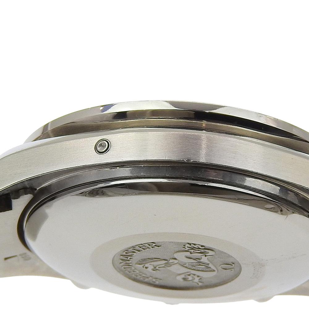 OMEGA Speedmaster Watches 175.0084 Triple Carrender cal.1151 Silver BlueDial Stainless Steel Mechanical Automatic Chronograph mens Used