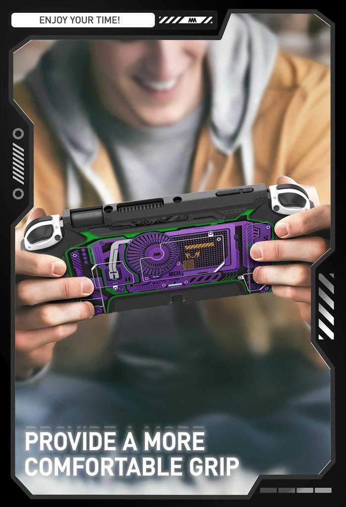 Pouzdro Mumba Nintendo Switch OLED 2021 Organic EL Model TPU Grip Ochranný kryt Dokovatelné příslušenství Kompatibilní s Nintendo Switch OLED a ovladačem
