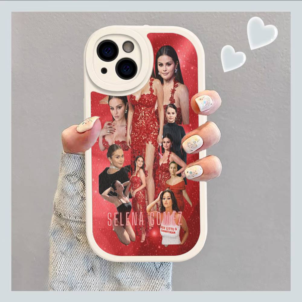 

Singer Selena Gomez For IPhone 16 15 14 16E 13 12 11 Pro Max Plus Phone Leather Case iphone XS MAX