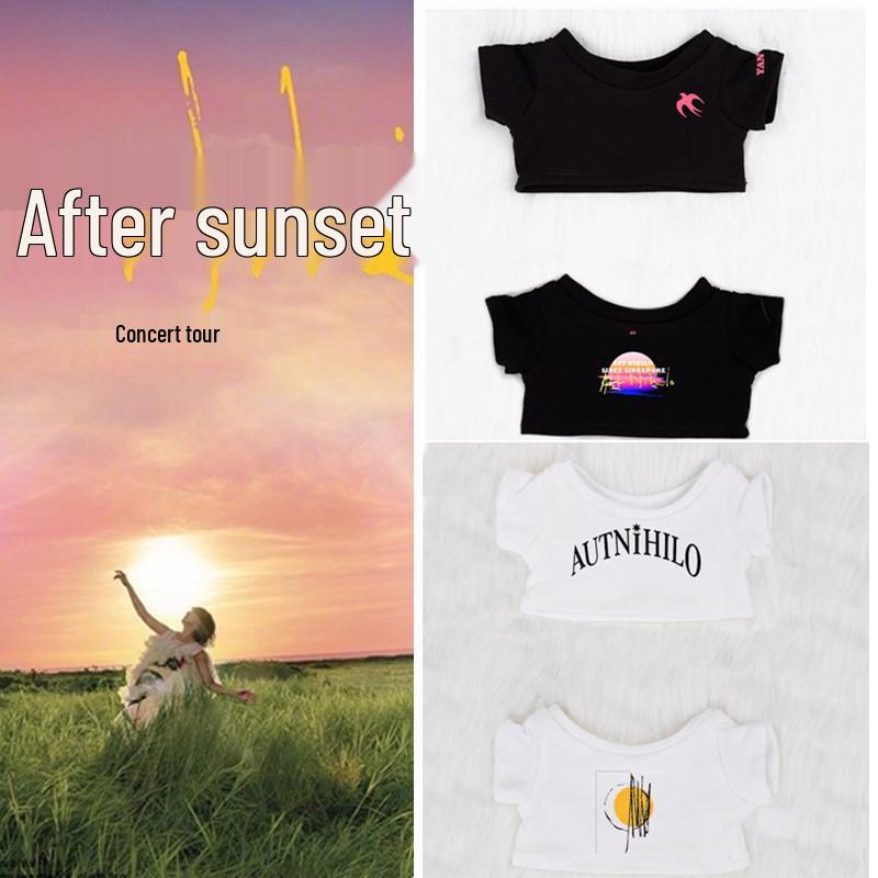 

Stefanie Sun Tour Doll Clothes: 10cm/15cm/20cm LaBoo Macaron Support T-Shirt 10cm