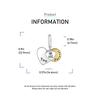 Ahthen copper Bead Charms You and me forever Charm fit Snake Chain Bracelets Necklaces for Women Jewellery Making