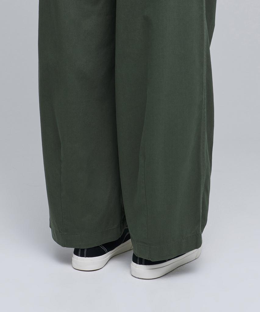 Musinsa Standard Cotton Wide Balloon Pants [Sage Green]